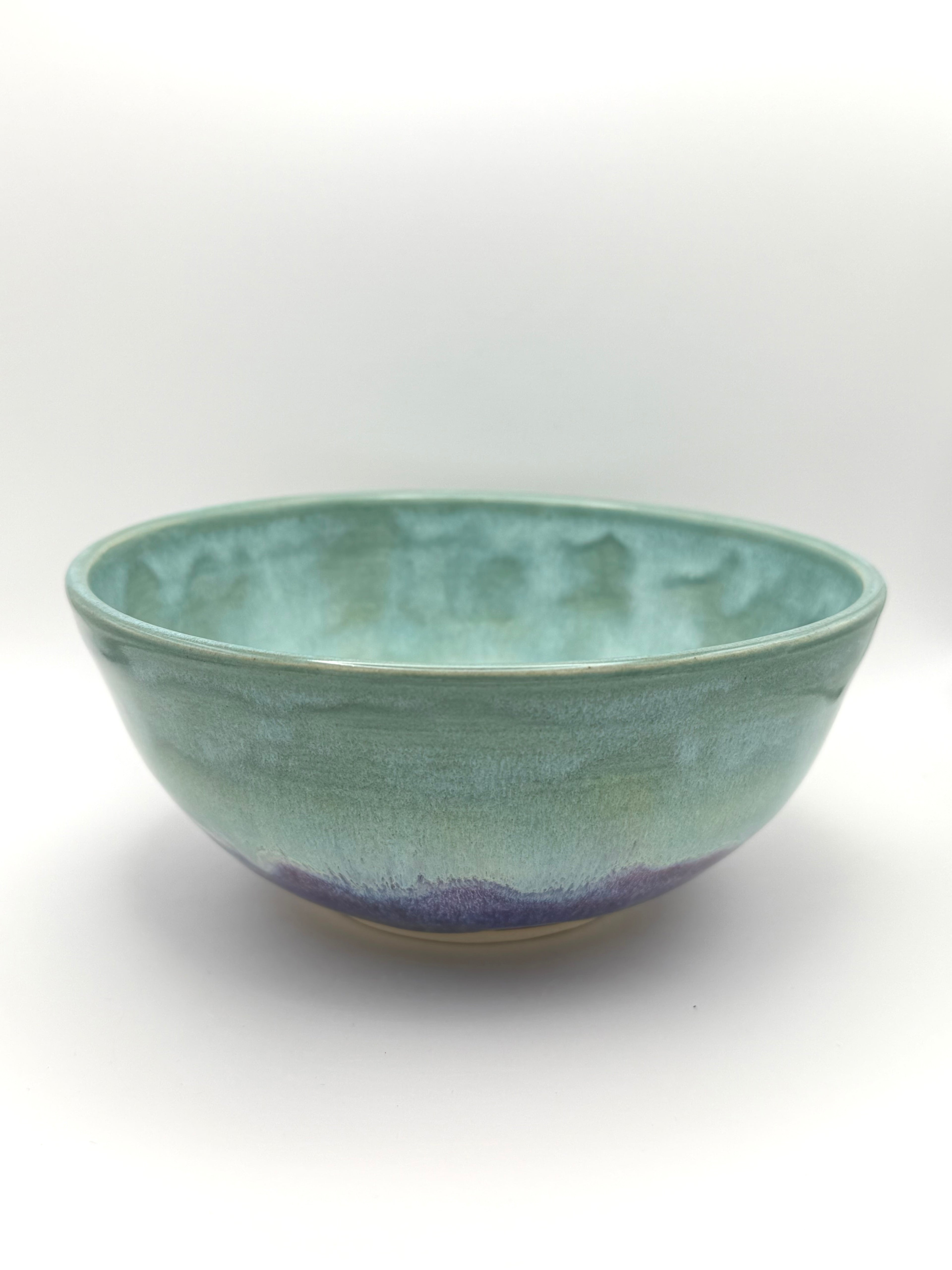 Bowl - Turquoise and Purple