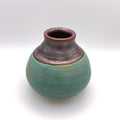Vase - Small Copper and Turquoise