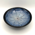 Dish - Black with Blue Starburst