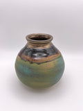 Vase - Small Gold and Turquoise