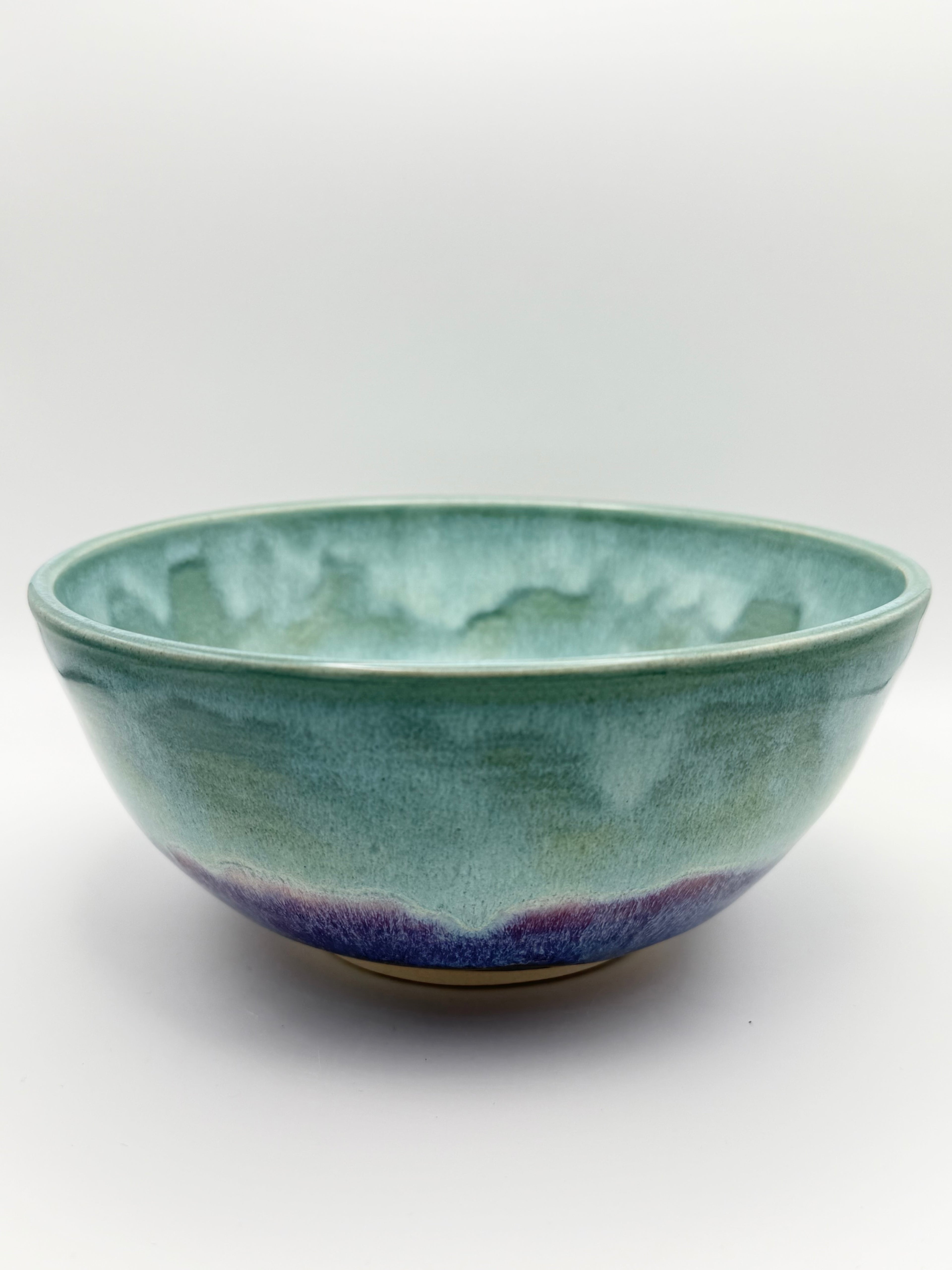 Bowl - Turquoise and Purple