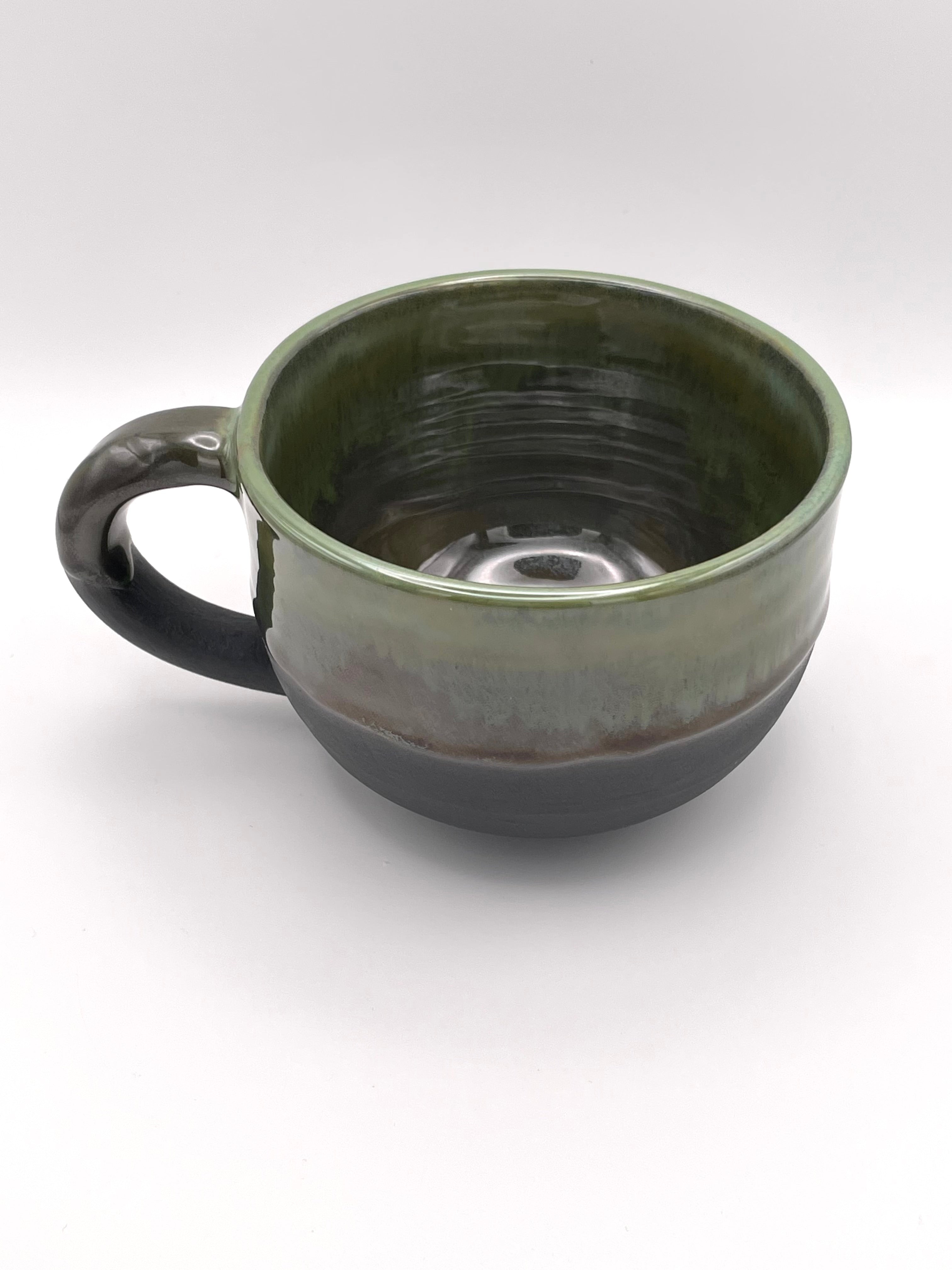 Mug - Green and Black