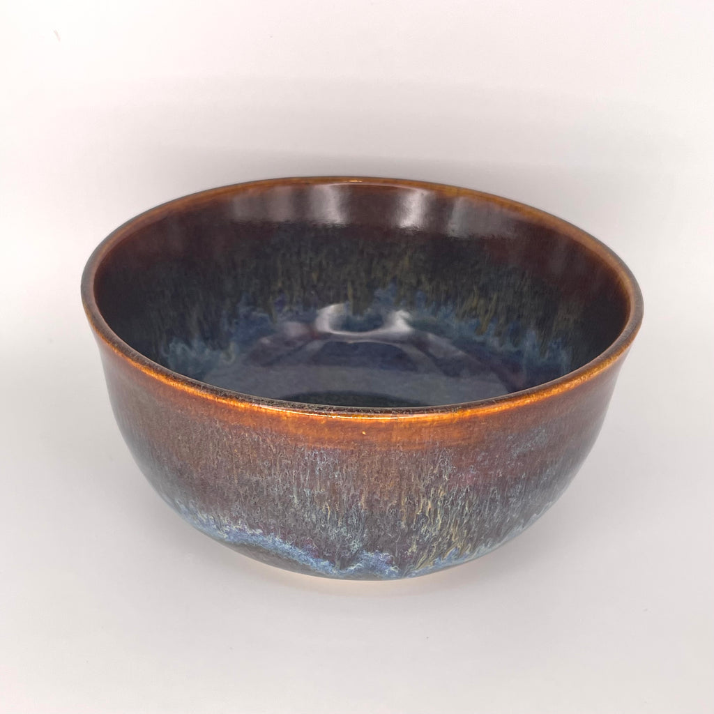 Bowl - Brown and Blue