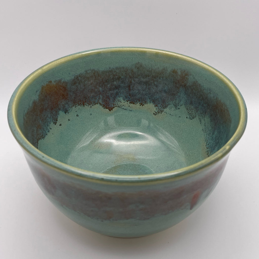 Bowl - Turquoise and Plum