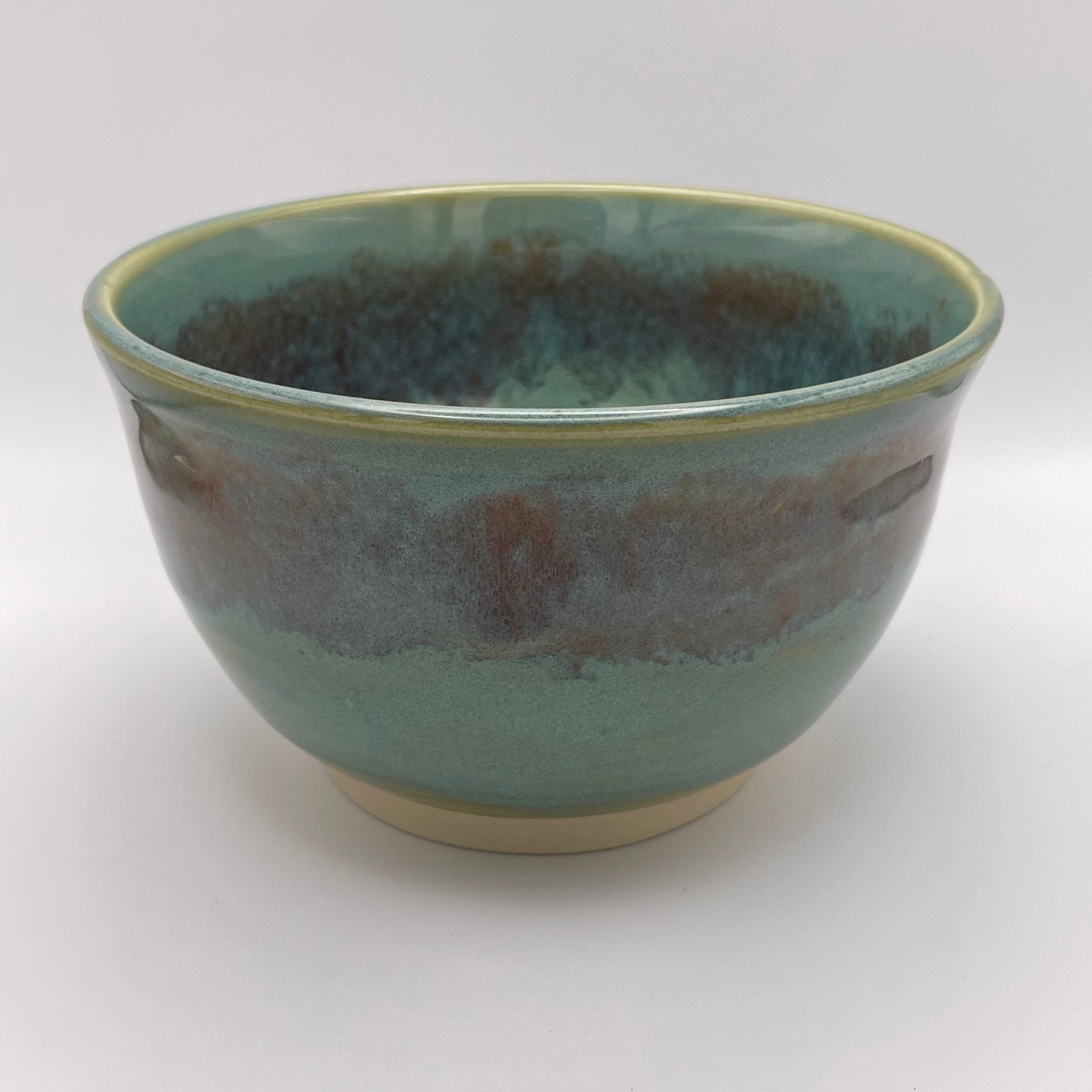 Bowl- Turquoise and Plum
